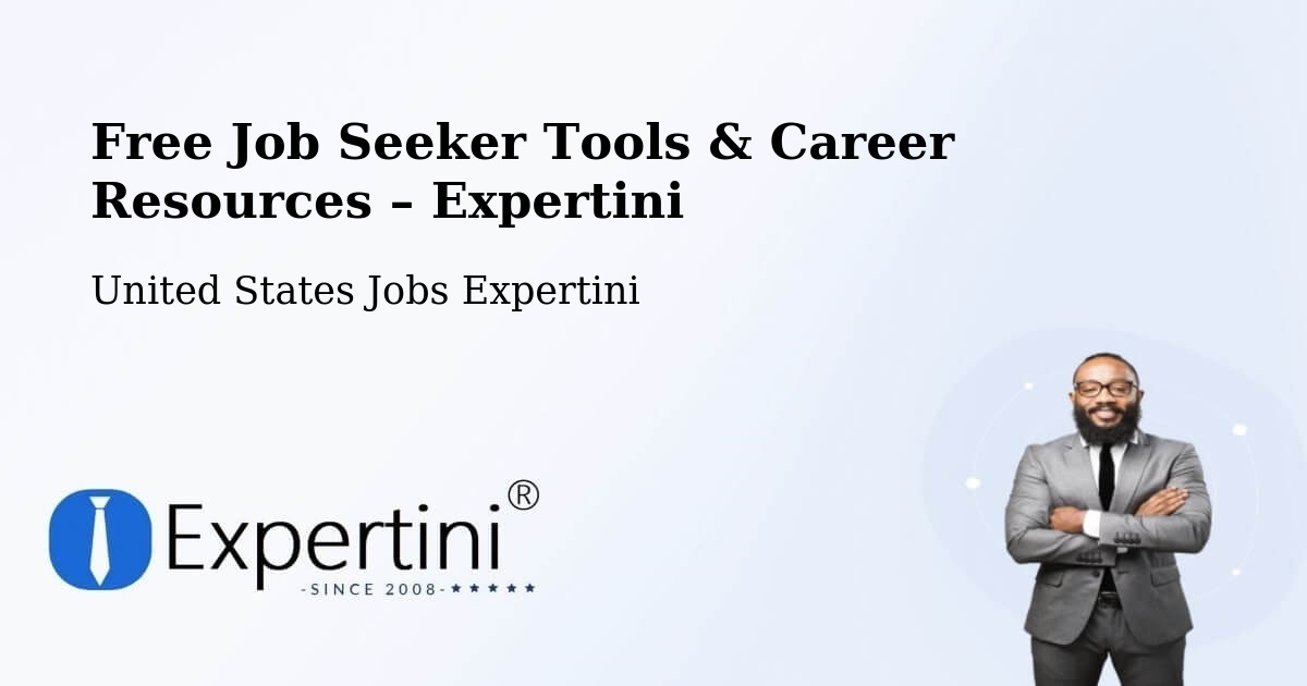 Free Job Seeker Tools & Career Resources – Walker - Walker, United States Jobs Expertini