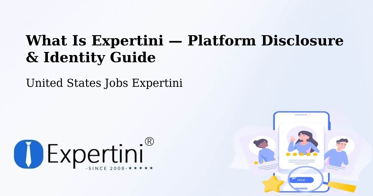 What Is Expertini — Platform Disclosure & Identity Guide – Walker